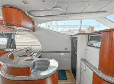 NJ yacht 52 galley for family events